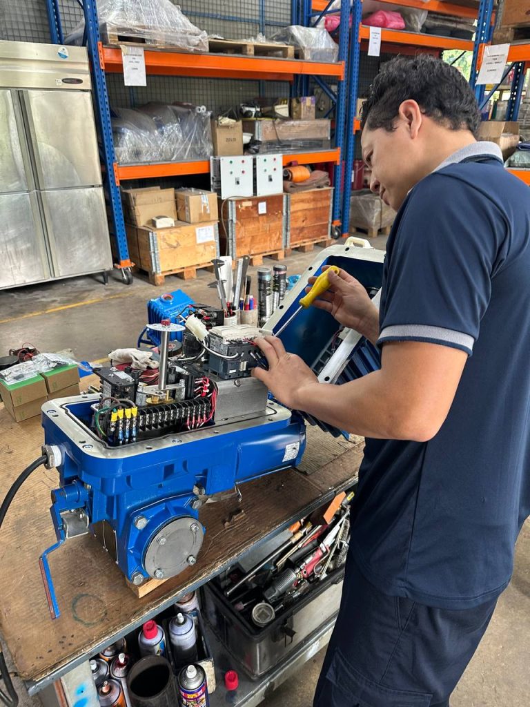 technician at work